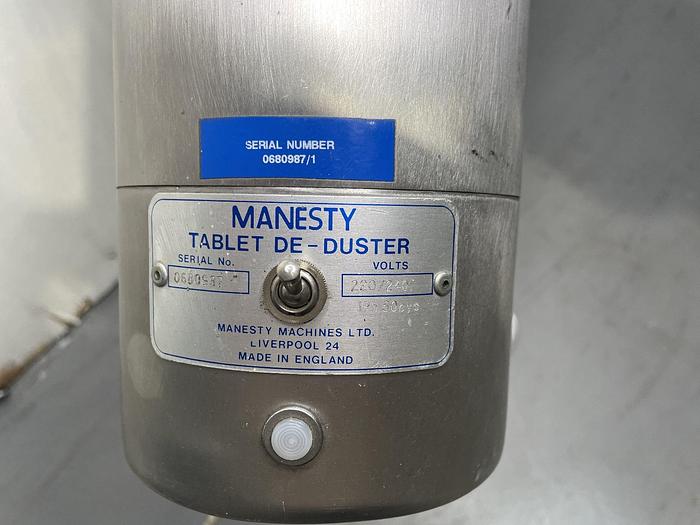 Used Manesty Tablet De-Duster