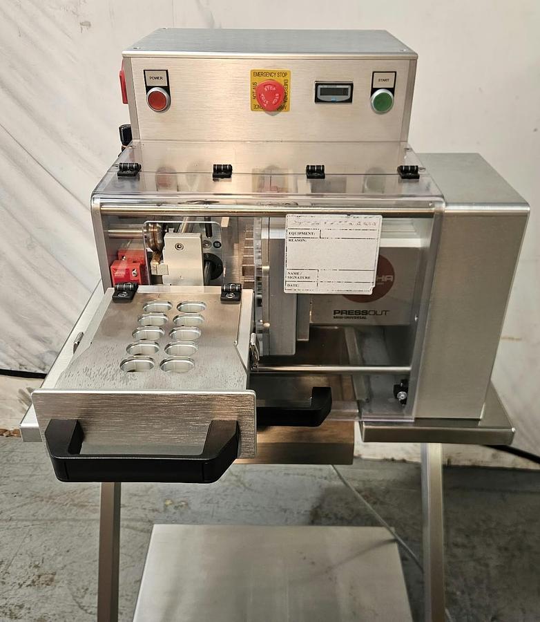 Used Sepha Press-Out Universal-Mini Deblister Machine