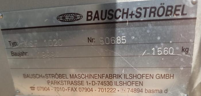 Used Bausch & Strobel Monoblock Filler Capper
