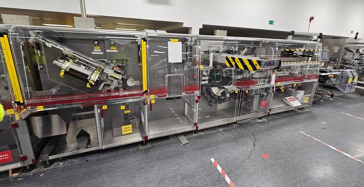 Used Mediseal Klöckner Medipak CP-400/P-3000 Blister Packing Line