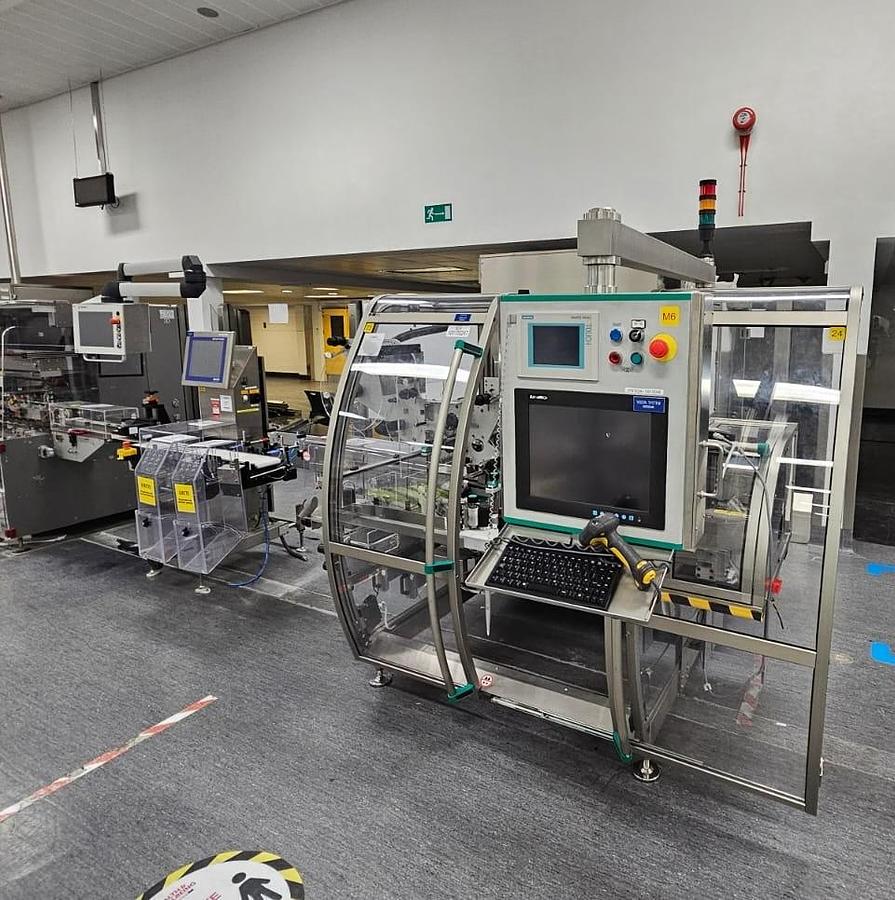 Used Mediseal Klöckner Medipak CP-400/P-3000 Blister Packing Line