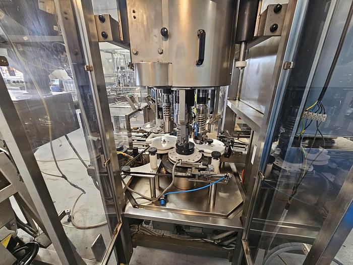 Used Zalkin CA3/3PM 3 Head Screw or Press On Capper