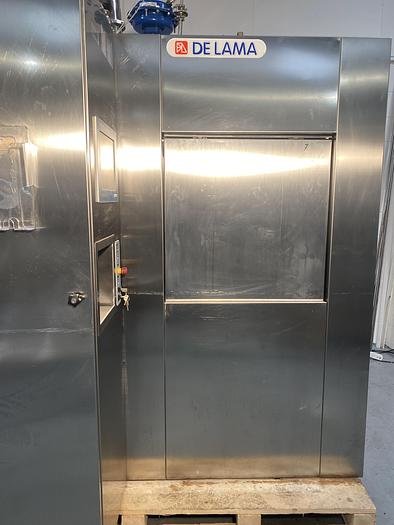 Used De Lama DLOM-HP Double Door Autoclave
