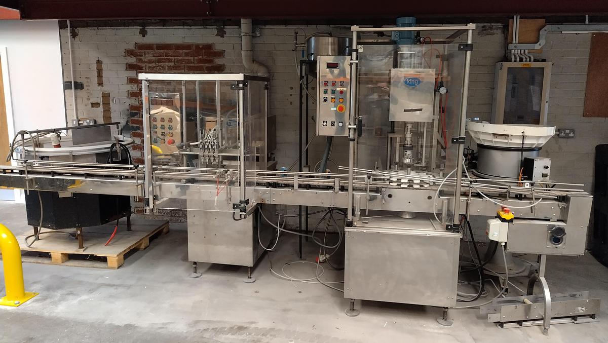Used King Liquid Filling & Capping Line