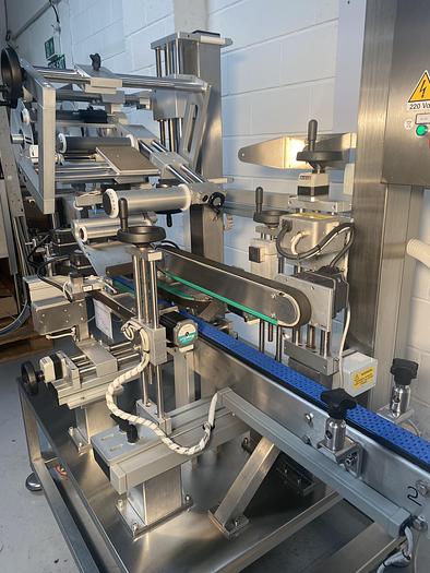 Used ALTech ALbelt LR20 Top Labeller with Anti Tamper