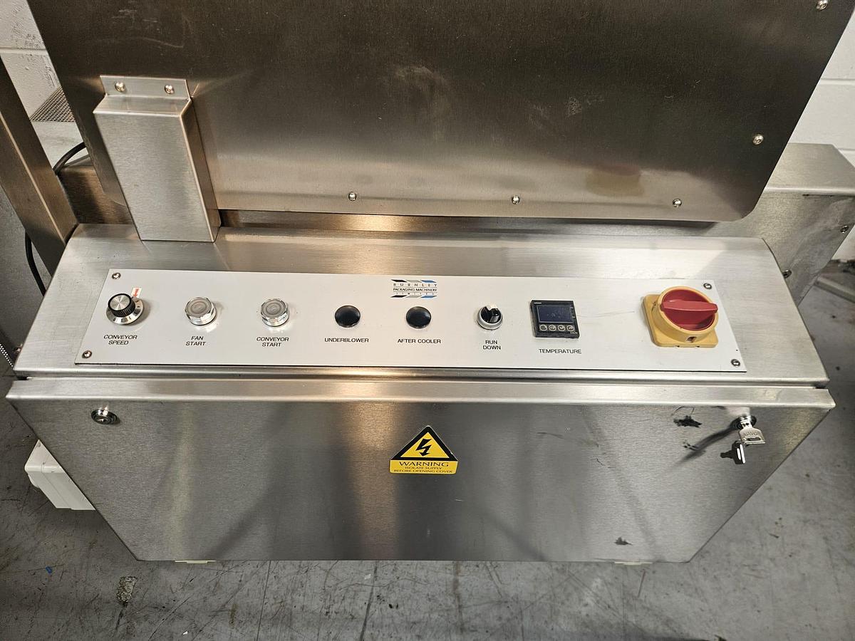 Used Burnley PEM500/300 Heat Shrink Tunnel