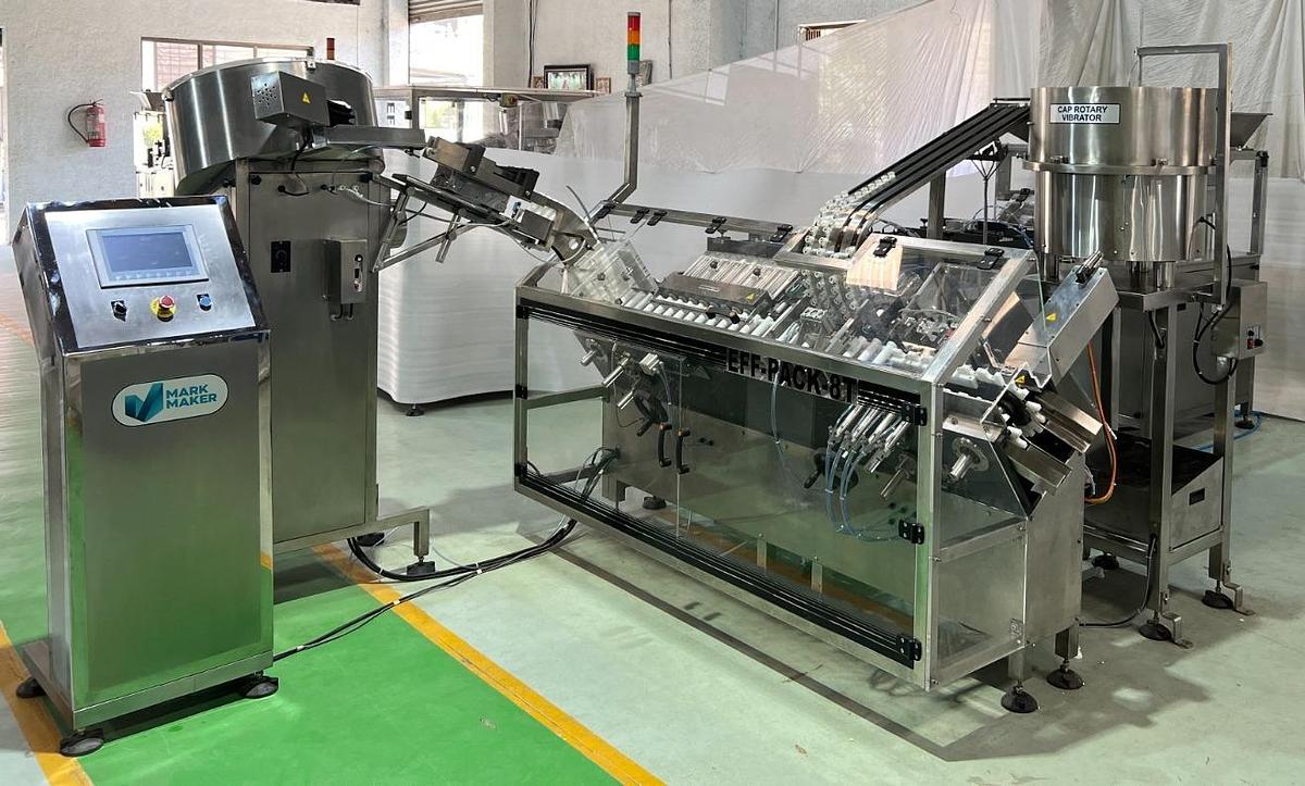 Used Mark Maker Effervescent Tablet Tube Filler