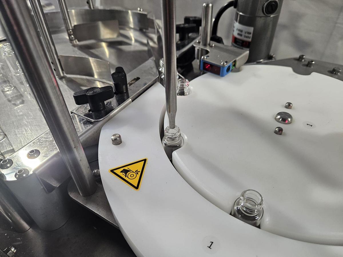 Used Monoblock Filler/Capper with Peristaltic Pump