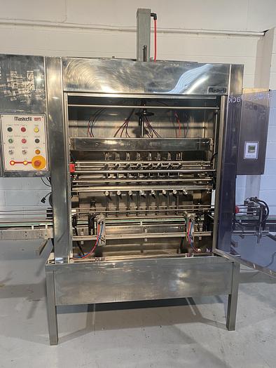 Used Masterfil 8 Head Liquid Filler
