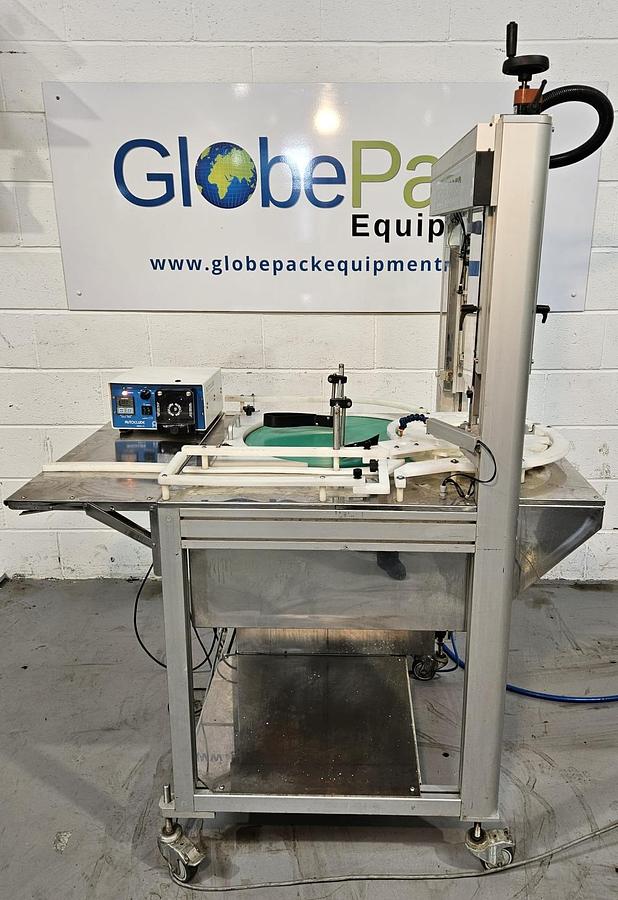 Used Cap Coder Monoblock Filler & Capper