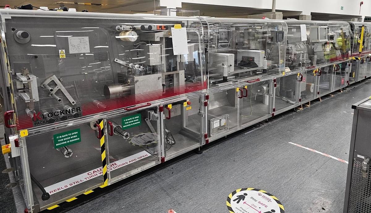 Used Mediseal Klöckner Medipak CP-400/P-3000 Blister Packing Line