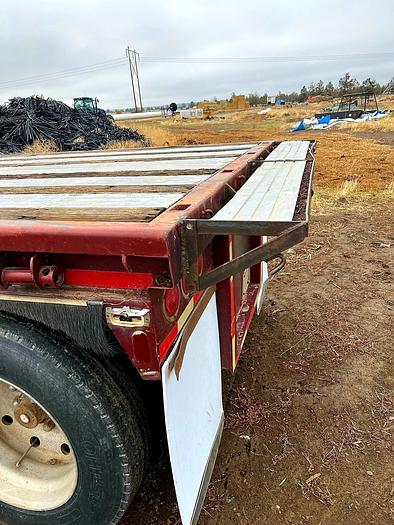 Used 1981 Utility / Western Hay Trailer Set - 34' + 30'