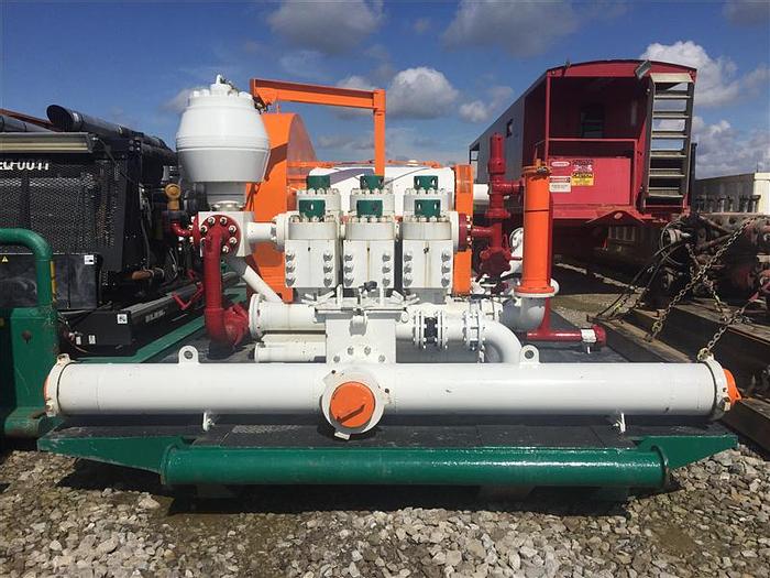 Used 0 National Oilfield 9-P-100 Triplex Pump