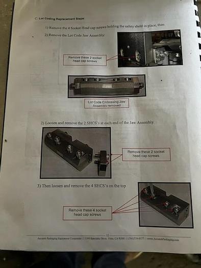 Used Sealer, Tube Crimper, Accutek, Mdl 50-ISS-000, Single #S743154