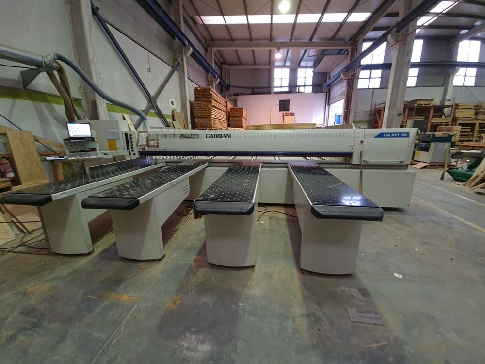 Used Gabbiani Galaxy 105 - Panel saw - 2006