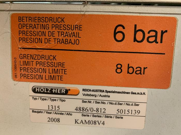 Usato 2008 HOLZ-HER SPRINT 1315