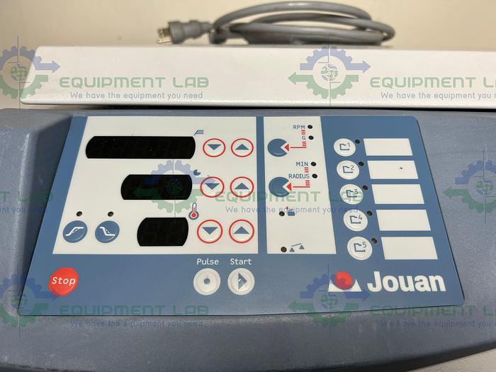 Used Jouan Industries  CR 4i Centrifuge w/ Rotor