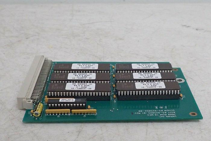 Used Varian 03-925049-01 3800 ROM 16 MEG Board Assembly