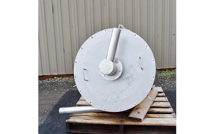 Used USED 110 GALLON TANK (HOPPER/CYCLONE), STAINLESS STEEL