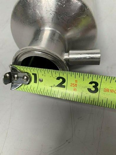 Used Millipore H4127TSTC Stainless Steel 150PSI Filter Housing w/ 2" Outlet & Inlet