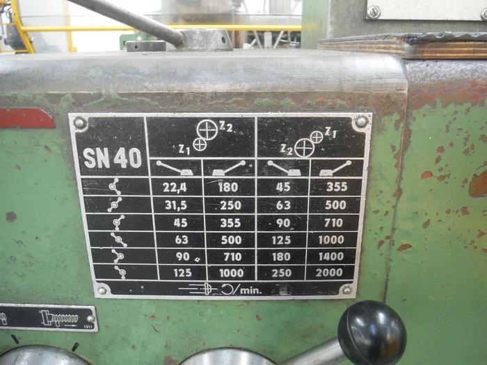 Gebraucht DRAAIBANK TOS SN 40B