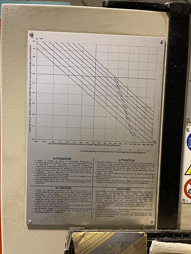Ottime Rettifica Tangenziale Cnc DELTA MAXI 1500/750 CN