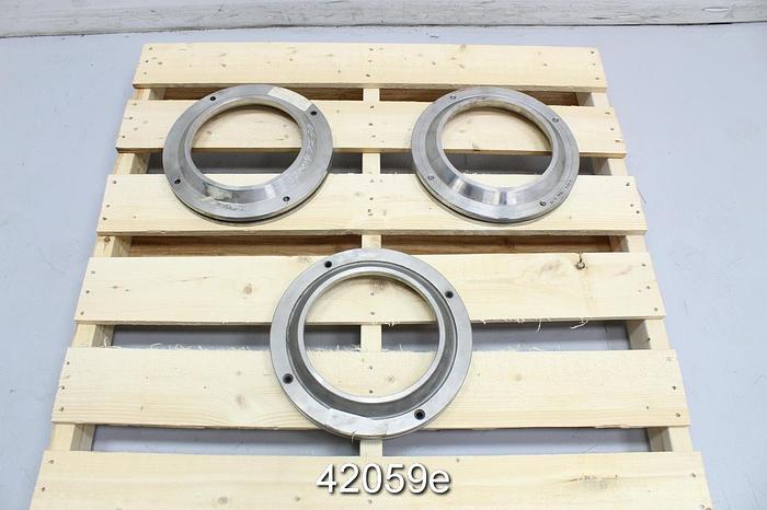 Used Goulds 3175 8x10x14 Stainless Steel Suction Side Plates #42059