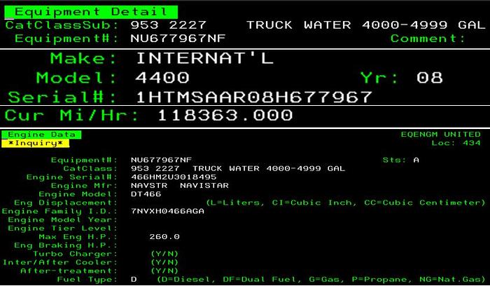 Used 2008 INTERNATIONAL 4,000 GALLON WATER TRUCK