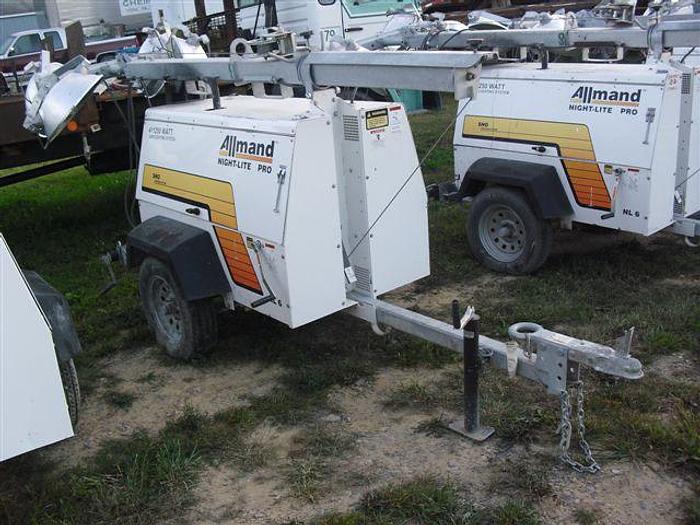 Used Allmand Light Tower Nite-Lite Pro 4 1250 Watt Lights
