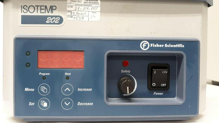 Used Fisher Scientific Isotemp 202 Digital Water Bath