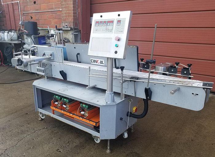 Used Labeler, Pressure Sensitive, Tronics, Wrap, Pails #S743507