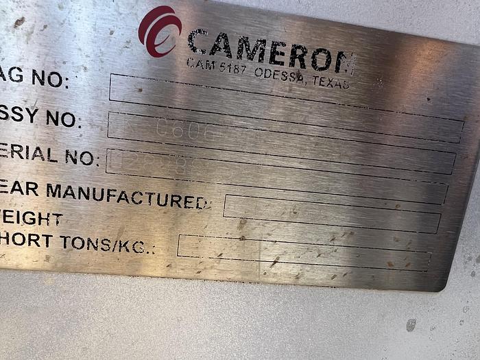 Used Cameron Spindletop Trailer mounted closing unit