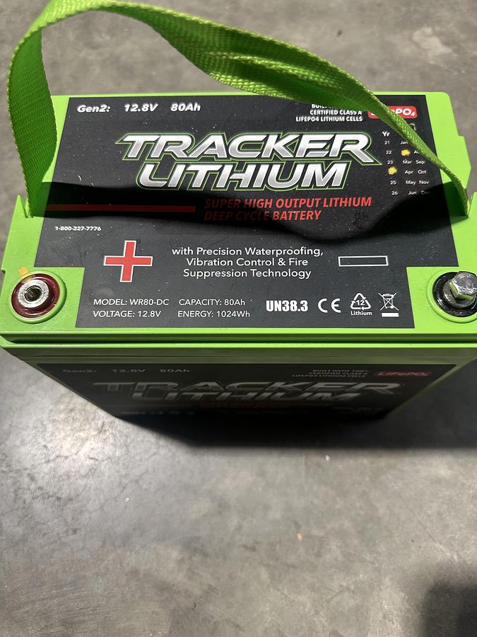 Tracker Lithium WR80-DC