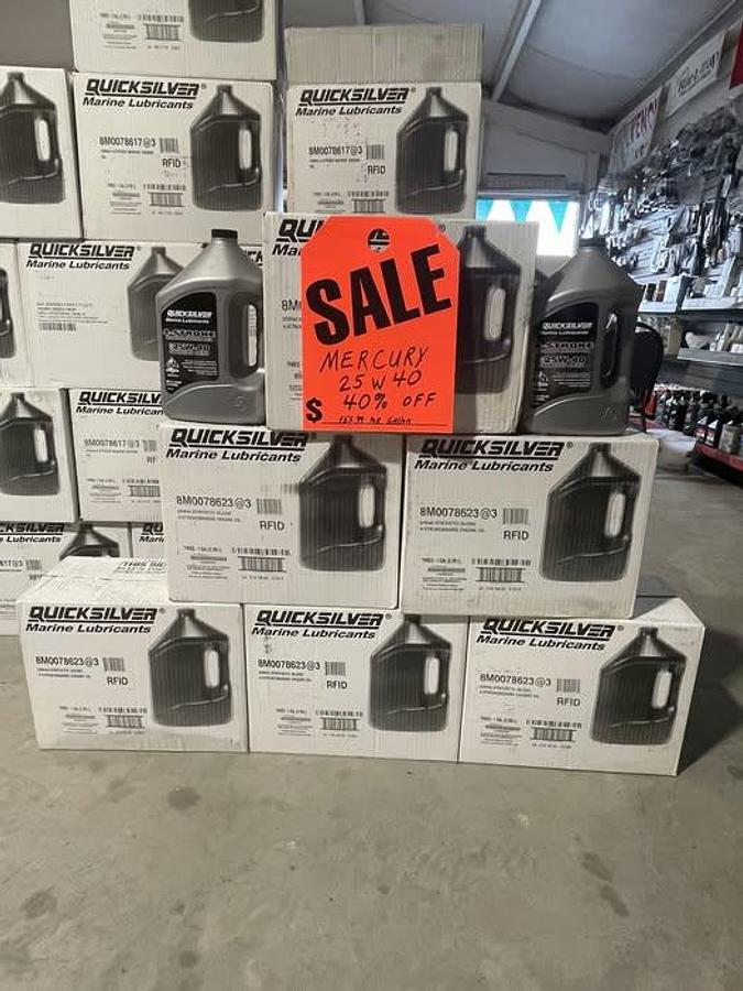Used Mercury 25W40