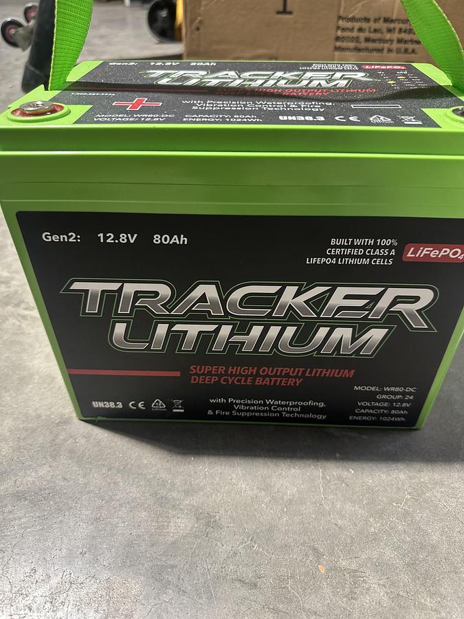 Tracker Lithium WR80-DC