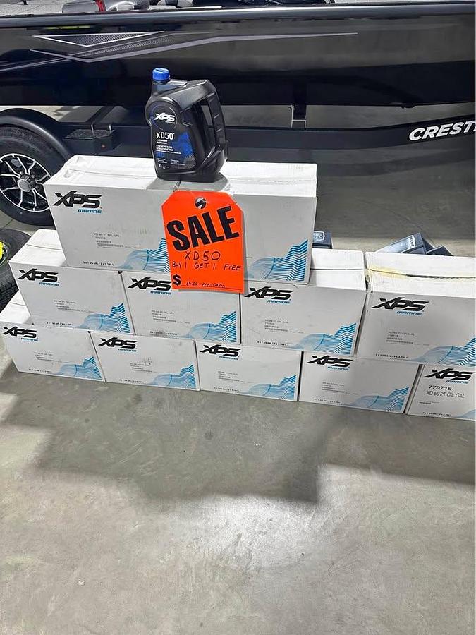 Used Evinrude XD50 Oil