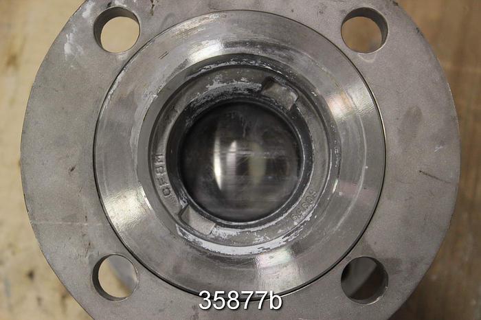 Used Neles Jamesbury 3" Air Operated Ball Control Valve #35877