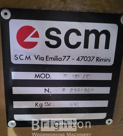 Used SCM T120/C Used Shaper #BM2261