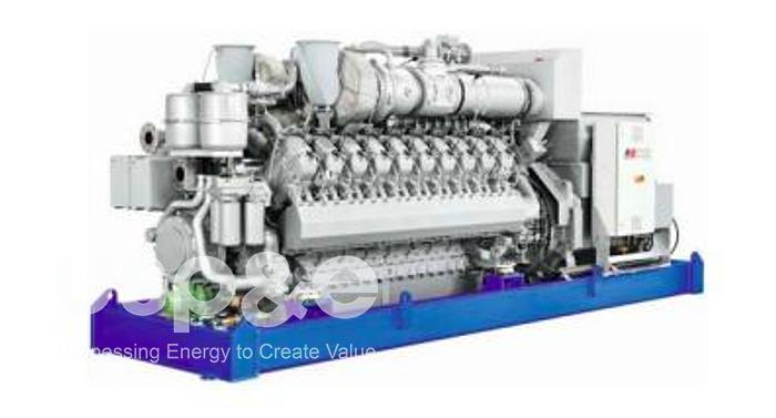 5 MW 2020 New Rolls Royce MTU 20V4000 GS Natural Gas Generator