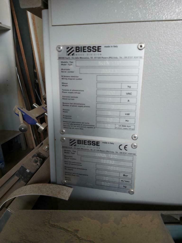 Used BIESSE EDGE AKRON 1310 - 2011