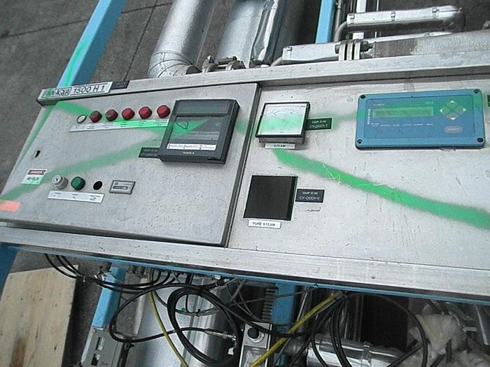 Used Evaporator, Falling Film, Clean Steam, Finn-Aqua, 1500-H-1 #S738888