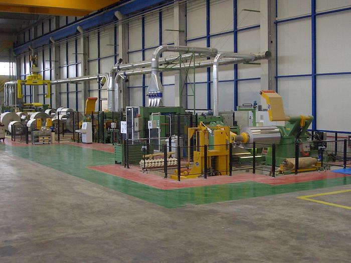 New F&P Coil Surface Finishing Lines i.g. #3241