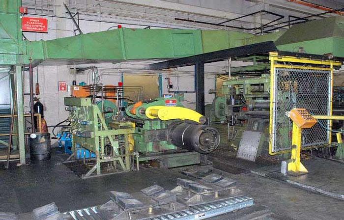 Used 25´´ WATERBURY FARREL, ZR 23SC-25 20-HI PRECISION COLD REVERSING ROLLING MILL (USED)