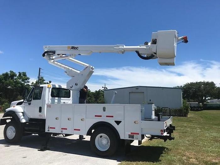 Used 2013 International 7300 4x4 Altec TA41-MH 46ft Bucket Truck
