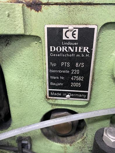 Gebraucht 3 Dornier Greiferwebmaschinen, PTS 8/S, PTS 4/2, 220cm, Bj. 2002, 2005, 2010