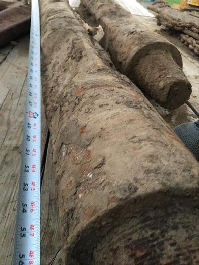 Used Chisel Bit - 9" O.D. x 55" Length