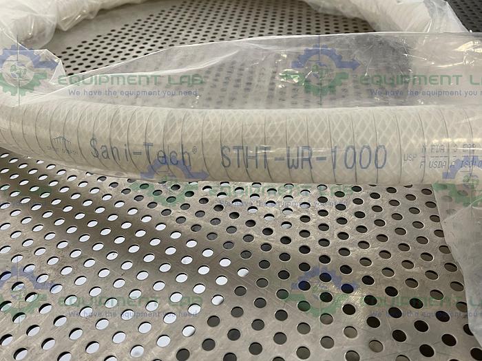 Sani Tech  STHT-R-HD-0750 96" Silicone Hose w/ 1" Sanitary Fitting