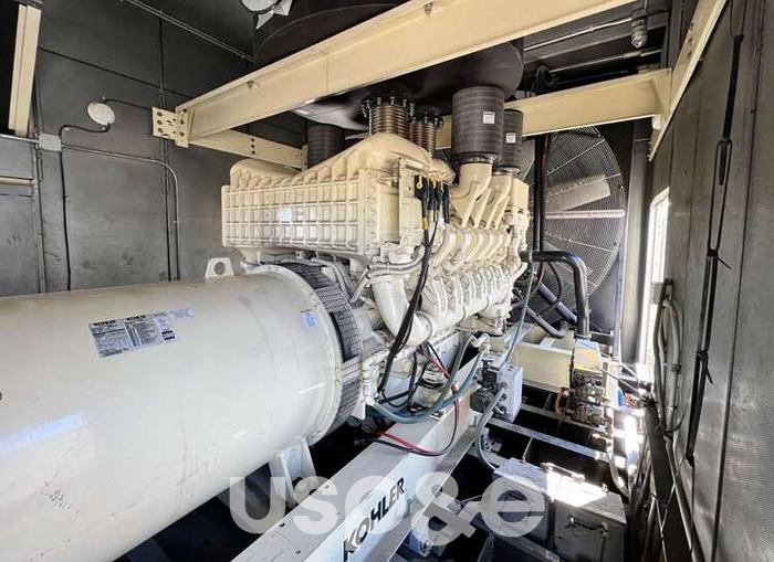 Used 1.5 MW 2008 Used Kohler MTU 12V4000G43 Diesel Generator Set