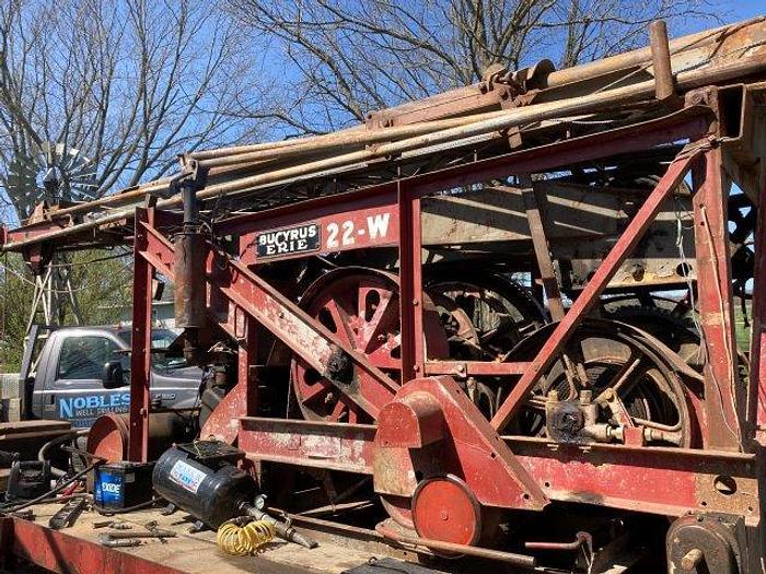 Used Bucyrus Erie 22W Cable Tool Rig