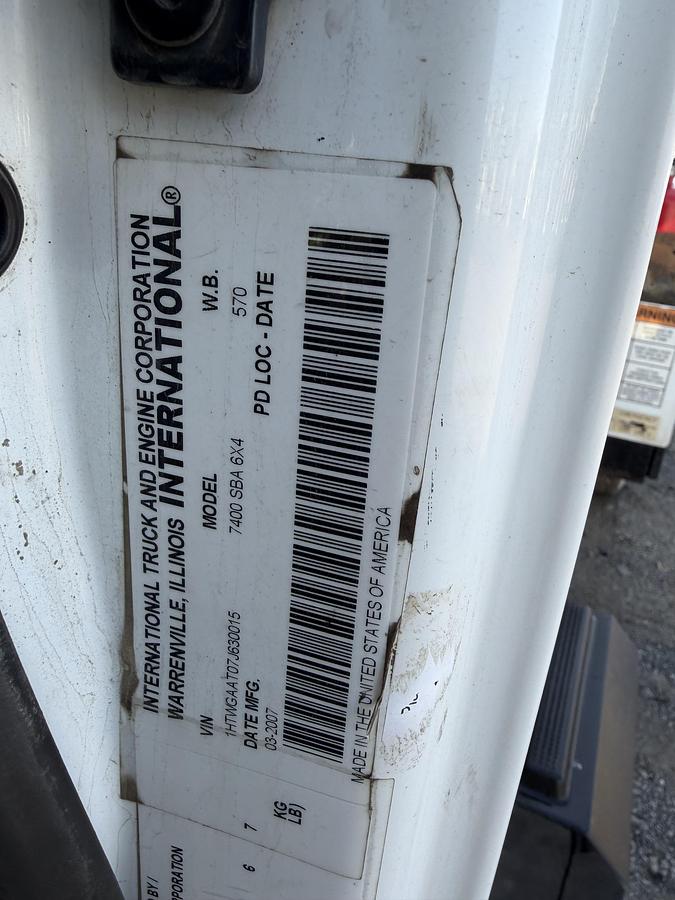 Used 2007 PRESVAC 70BBL DOT INTERNATIONAL 